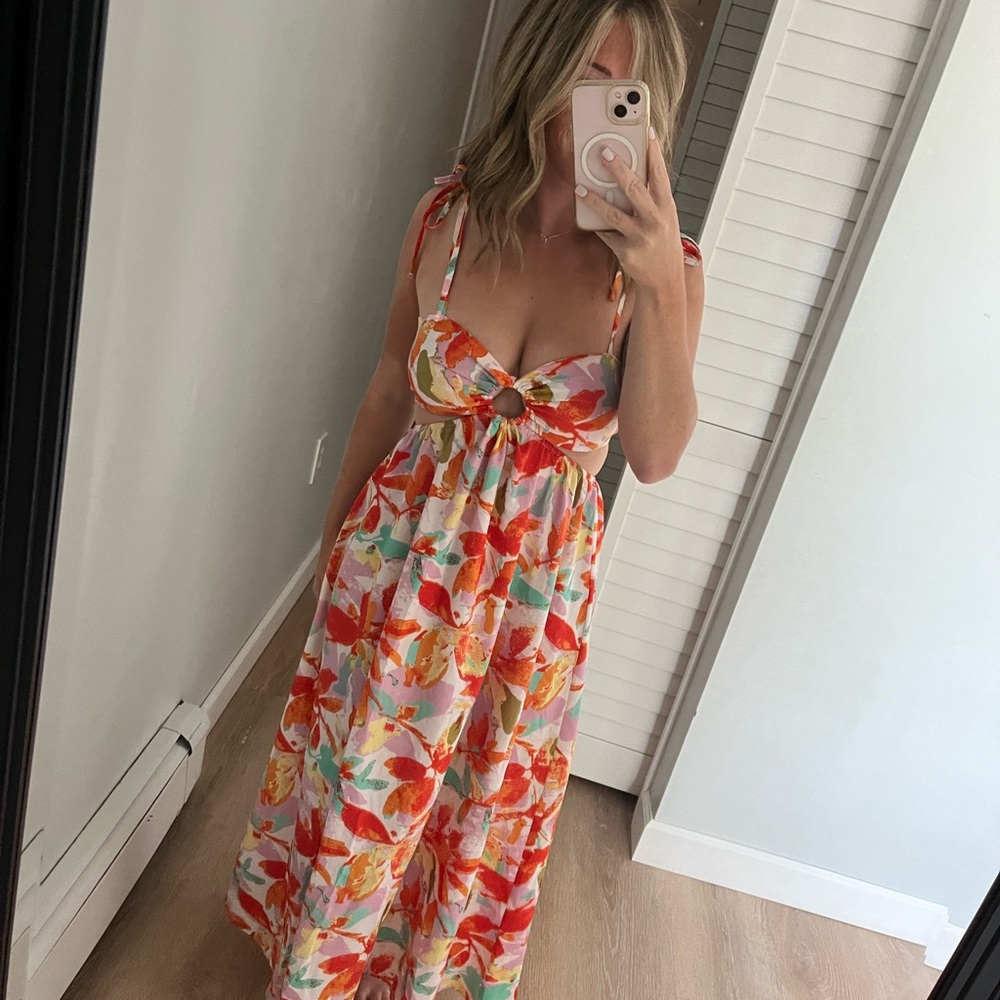 Floral Summer Maxi Dress